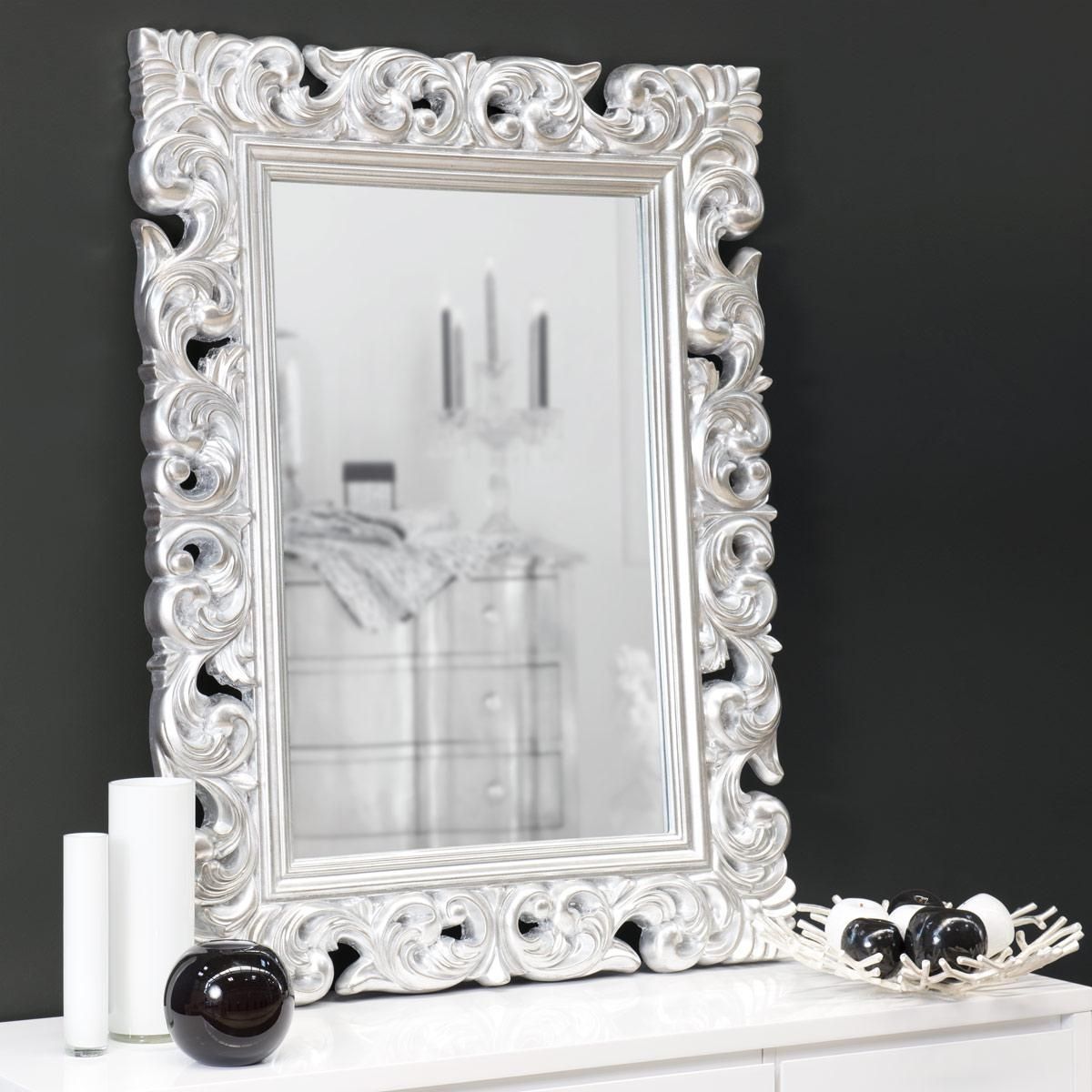 Top 15 Decorative Mirror Designs | Mostbeautifulthings In White Decorative Mirrors (Photo 1 of 20)