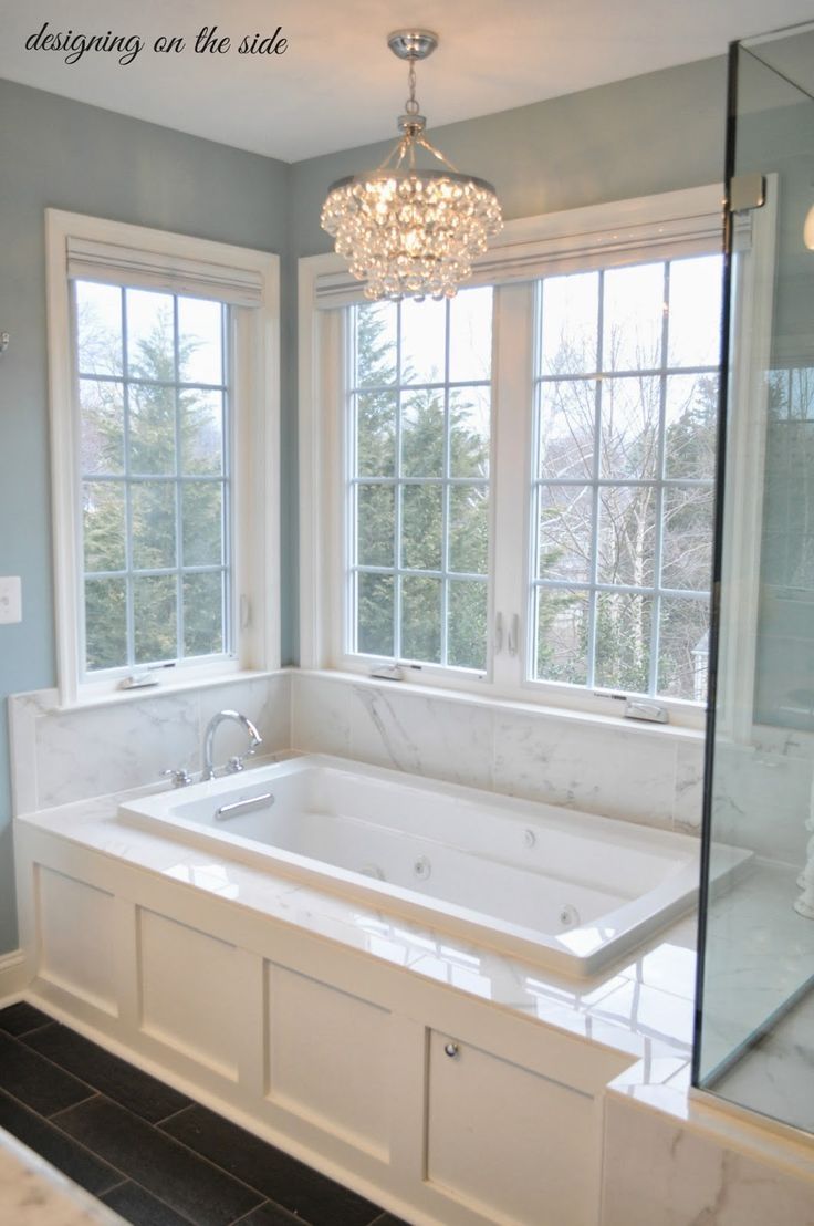 Top 25 Best Bathroom Chandelier Ideas On Pinterest Master Bath With Chandelier Bathroom Lighting (View 4 of 25)