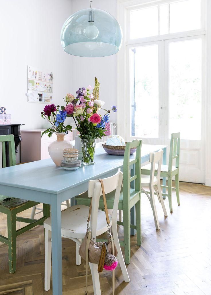 Top 25+ Best Blue Dining Rooms Ideas On Pinterest | Blue Dining For Blue Dining Tables (View 15 of 20)
