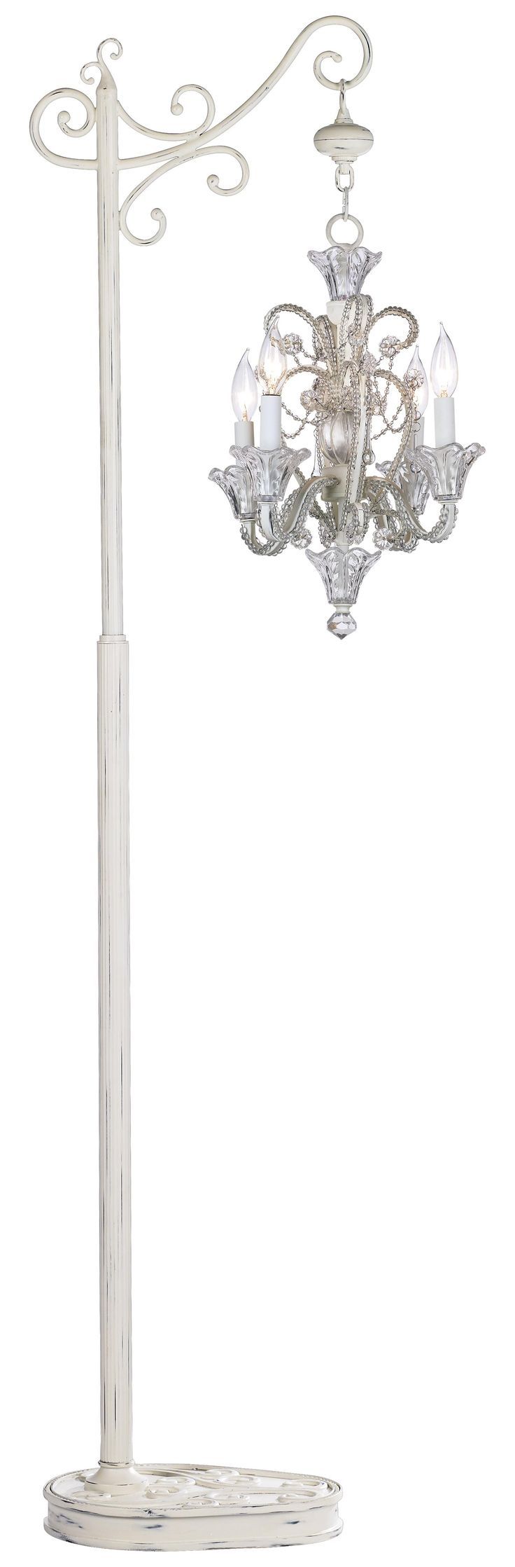 Top 25 Best Chandelier Floor Lamp Ideas On Pinterest Floor Pertaining To Chandelier Standing Lamps (View 5 of 25)