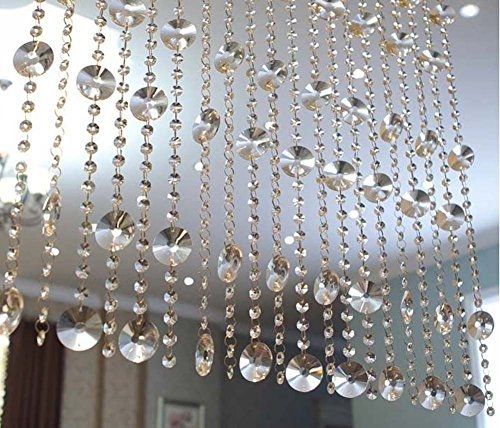 Ujoy 39 Faux Crystal Chandelier Wedding Bead Strands For Home For Faux Crystal Chandelier Wedding Bead Strands (View 5 of 25)