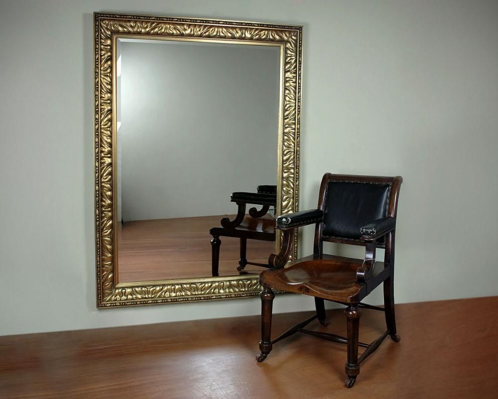 Very Large Gilt Mirror C.1930. | 404387 | Sellingantiques.co.uk Pertaining To Large Gilt Mirror (Photo 11 of 20)