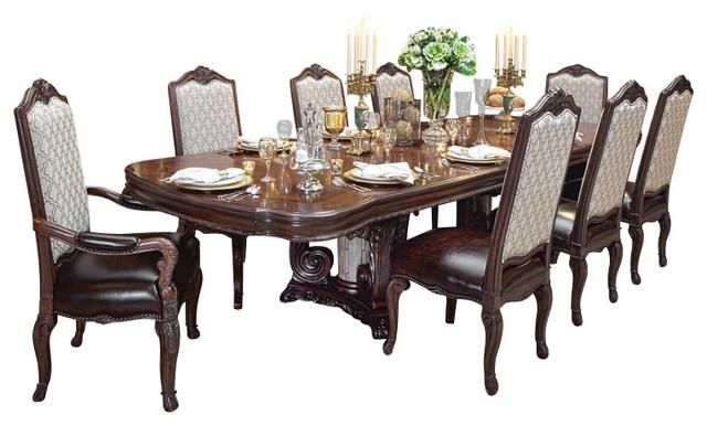 Victoria Palace 7 Piece Dining Table Set – Victorian – Dining Sets With Dining Table Sets (View 12 of 20)