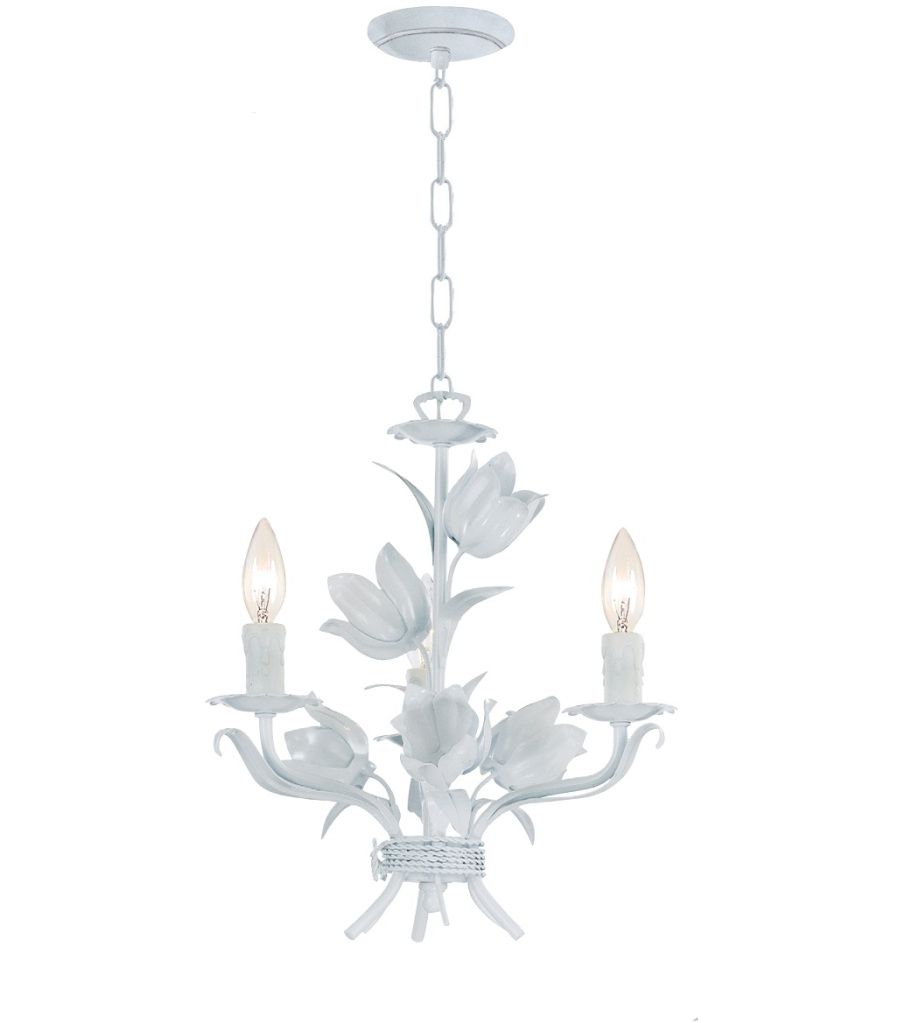 White Chandelier New In Home Decoration Ideas With White Within Small White Chandeliers (Photo 3 of 25)