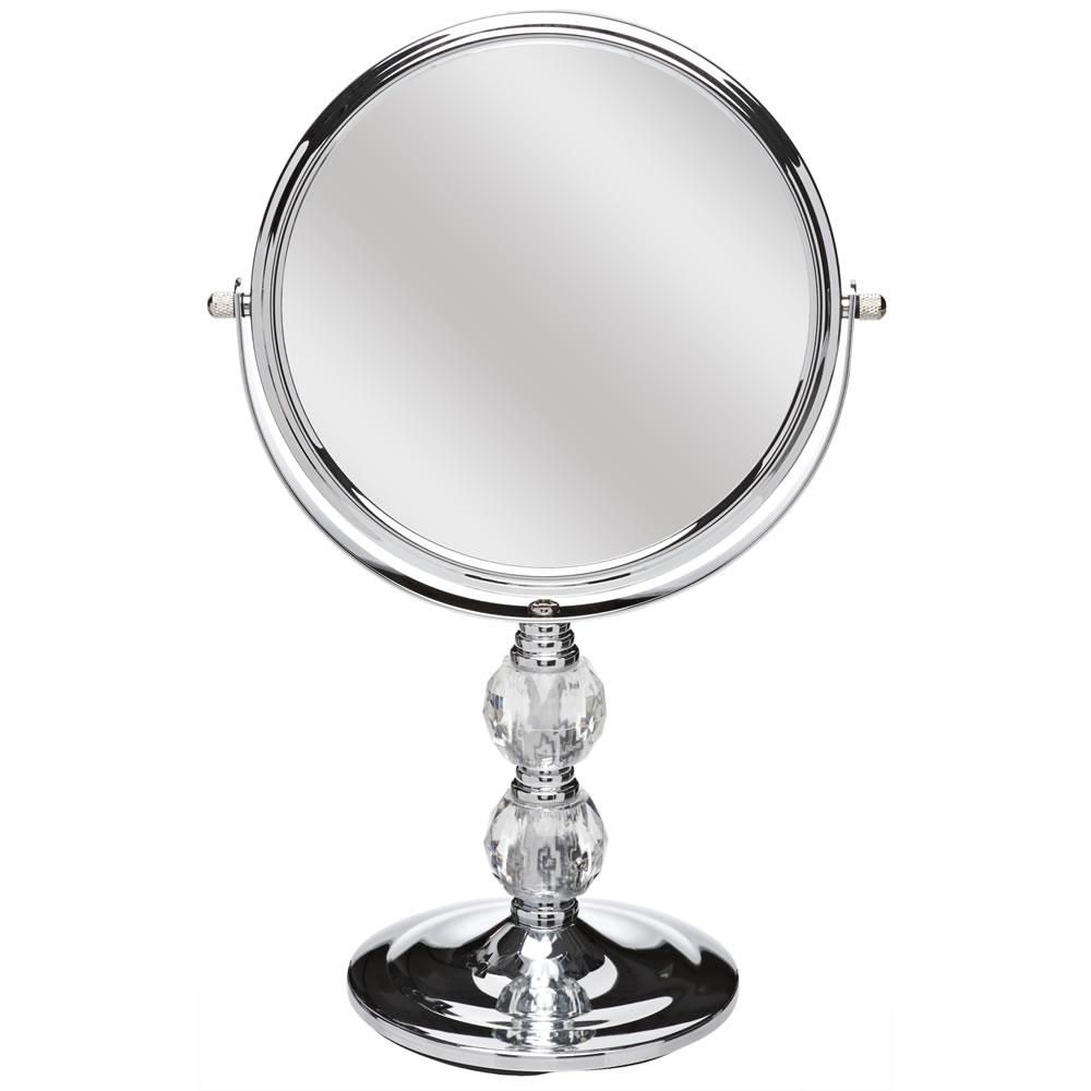 Wilko Free Standing Mirror Chrome And Crystal Effect At Wilko For Silver Free Standing Mirror (View 11 of 20)