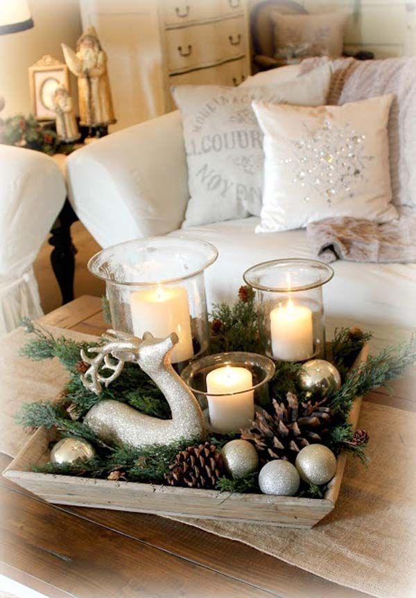 Wonderful Brand New Rustic Christmas Coffee Table Decors Regarding 1293 Best Down Home Country Christmas Images On Pinterest (View 2 of 50)