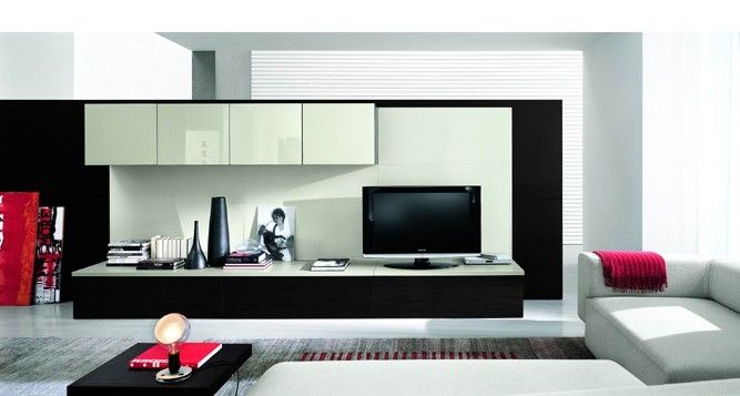 Wonderful Deluxe Wall Mounted TV Stands Entertainment Consoles For Modern Tv Stands And Entertainment Centers From Online Modern (View 38 of 50)