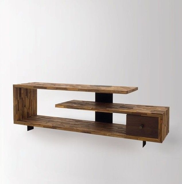 Wonderful Famous Wooden TV Stands With Doors With Wooden Tv Stand Made Using Hard Wood (View 10 of 50)