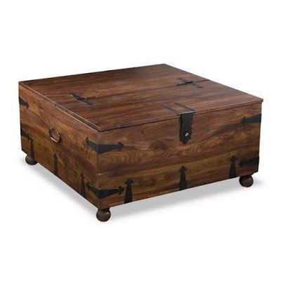 Wonderful Fashionable Square Chest Coffee Tables Intended For 128 Best Trunks Images On Pinterest (Photo 1 of 50)