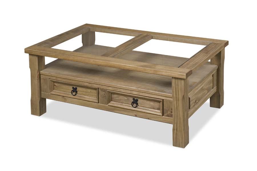Wonderful Favorite Coffee Tables With Glass Top Display Drawer Intended For Display Coffee Table With Glass Top And Drawers Coffee Tables (Photo 15 of 40)