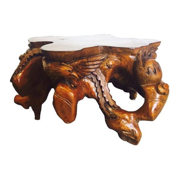 Wonderful Popular Dragon Coffee Tables In D Art Collection Dragon And Eagle Coffee Table Wayfair (View 39 of 50)