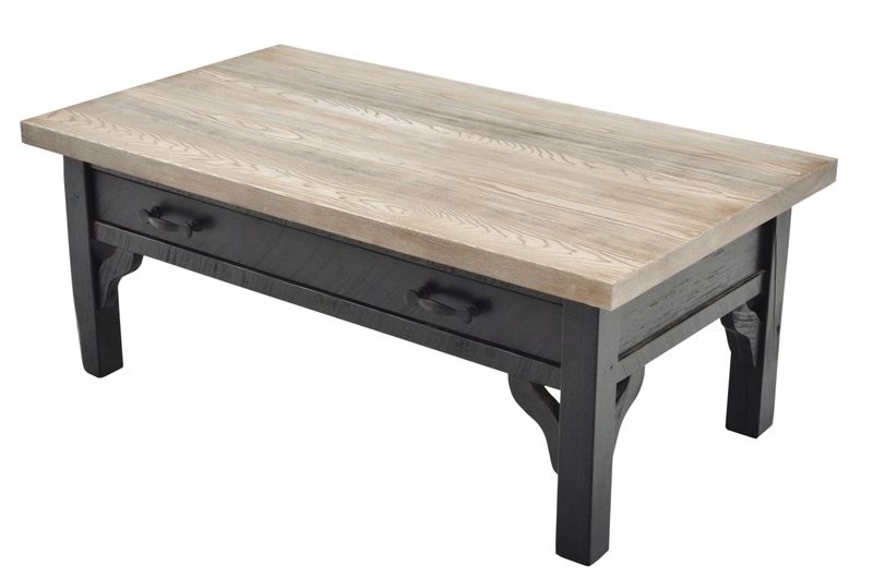 Wonderful Popular Rustic Coffee Table Drawers Throughout Rustic Coffee Table Painted Coffee Table Cottage Design (View 31 of 50)