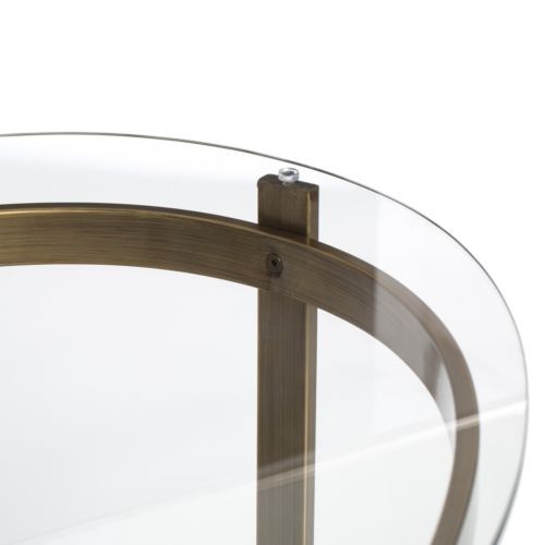 Wonderful Premium Retro Glitz Glass Coffee Tables For Retro Glitz Glass Metal Coffee Table Whats It Worth (View 4 of 50)