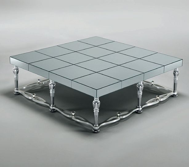 Wonderful Series Of Glass And Silver Coffee Tables Regarding Coffee Table Mirror Glass Coffee Table Mosaic Mirror Glass (View 41 of 50)