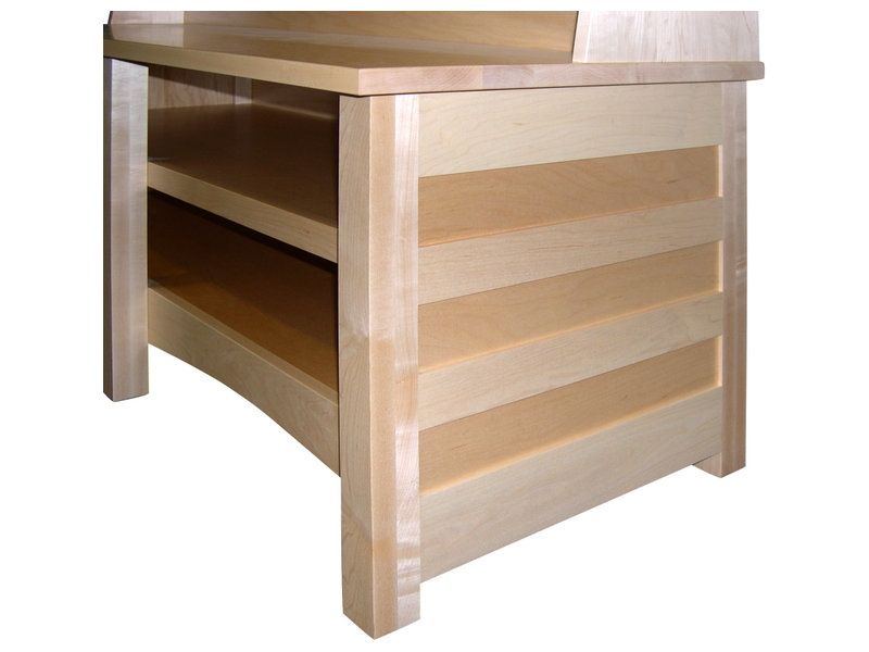 Wonderful Series Of Maple TV Stands For Flat Screens Intended For Natural Maple Clarks Mission Tv Stand Amish Clarks Tv Stand (Photo 15 of 50)