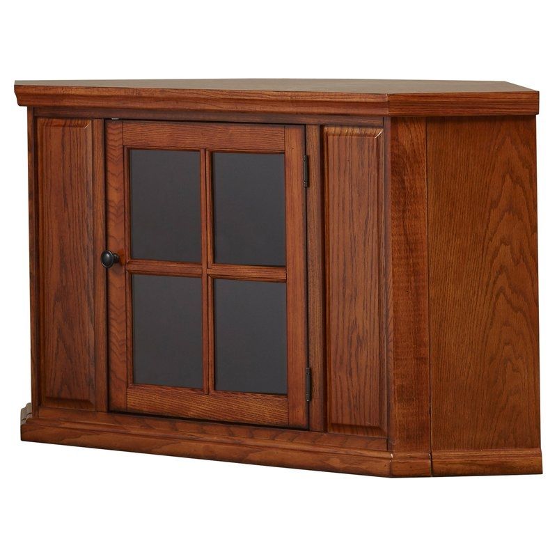 Wonderful Wellliked TV Stands For Corner With Regard To Three Posts Benson Corner 47 Tv Stand Reviews Wayfair (Photo 14 of 50)