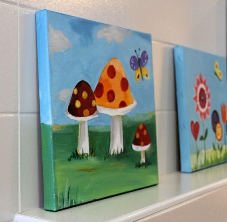 10 Best Wall Art For Kids Images On Pinterest | Childrens Wall Art Regarding Mushroom Wall Art (View 19 of 20)