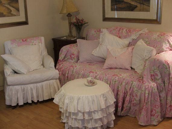 102 Best Shabby Chic Sofa Slipcovers Images On Pinterest | Shabby With Shabby Slipcovers (Photo 1 of 20)