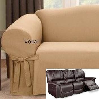 105 Best Slipcover 4 Recliner Couch Images On Pinterest In Recliner Sofa Slipcovers (View 1 of 20)