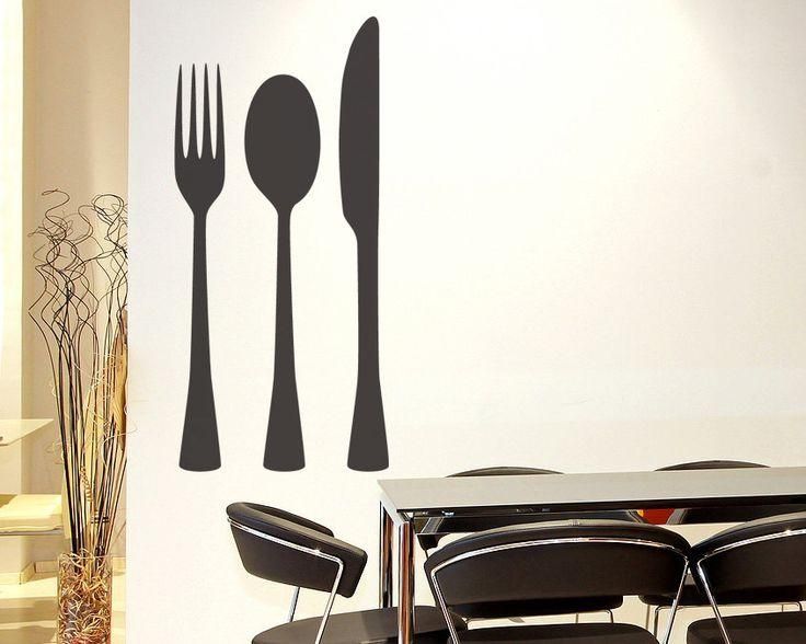 119 Best Silverware As Decor Images On Pinterest | Kitchen Within Oversized Cutlery Wall Art (Photo 19 of 20)