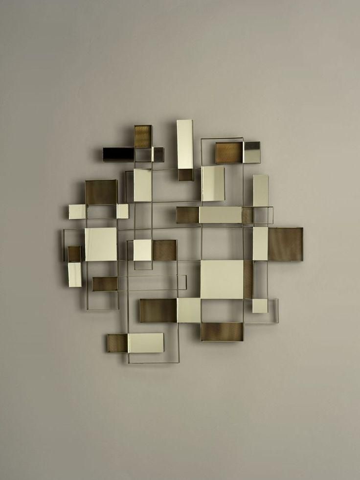 123 Best Modern Wall Design Images On Pinterest | Modern Wall Inside Abstract Mirror Wall Art (View 5 of 20)