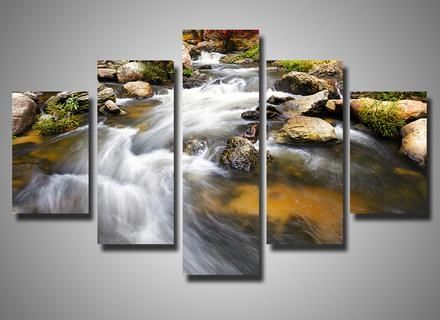 14 Multiple Panel Wall Art, Canvas Print,ready To Hang,multi Panel Regarding Multiple Panel Wall Art (View 20 of 20)