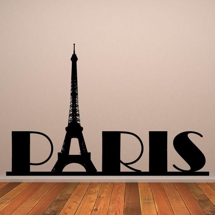 15 Best Wall Art Images On Pinterest | Paris Rooms, Eiffel Towers Inside Paris Themed Wall Art (Photo 15 of 20)