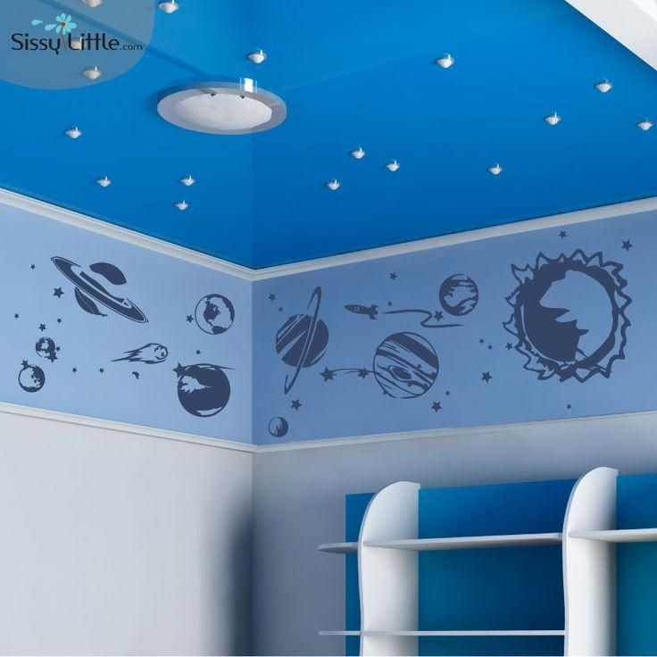 151 Best Sissy Little Wall Decals Images On Pinterest | Vinyl Wall With Regard To Solar System Wall Art (View 18 of 20)