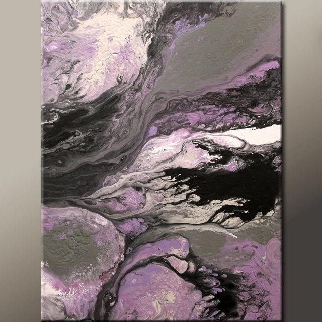 18 Best Abstract Art Images On Pinterest | Abstract Art, Abstract Within Purple Abstract Wall Art (View 12 of 20)