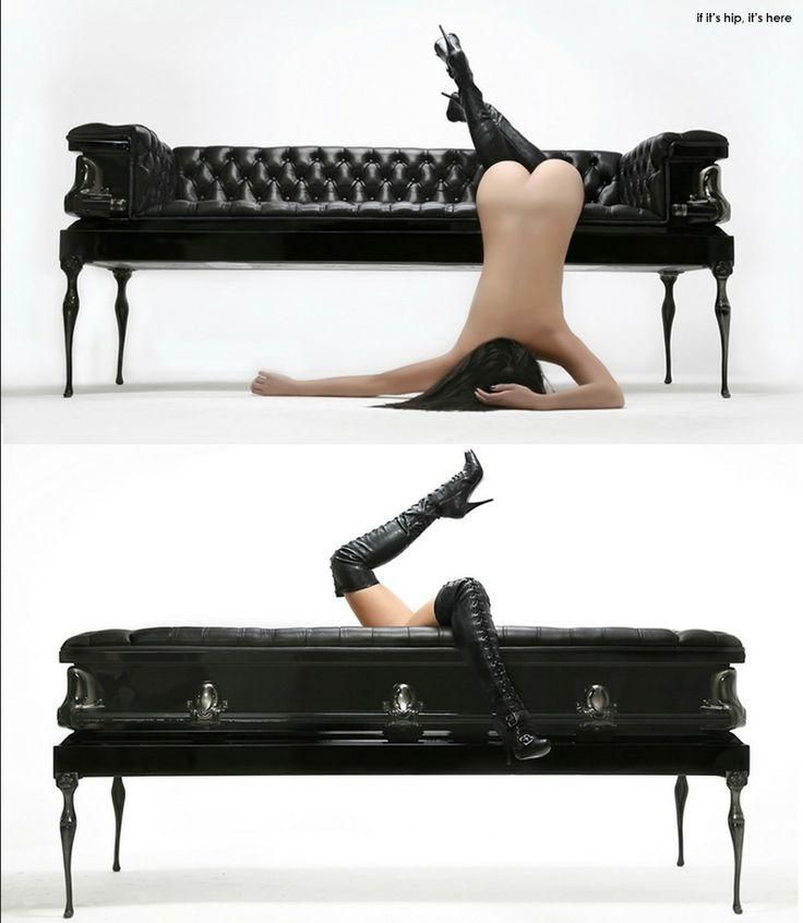 19 Best Coffin Couches Images On Pinterest | Gothic Furniture Regarding Coffin Sofas (View 4 of 20)
