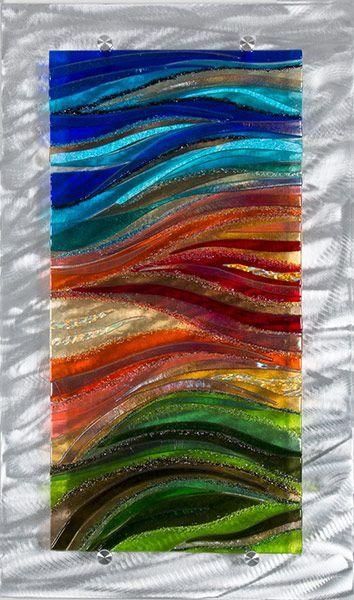 25+ Best Glass Wall Art Ideas On Pinterest | Glass Art, Fused With Modern Glass Wall Art (View 17 of 20)