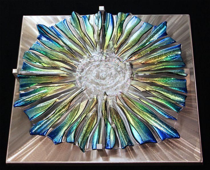 272 Best Ceramic And Fused Glass Wall Art Images On Pinterest For Fused Glass Wall Art (Photo 7 of 20)