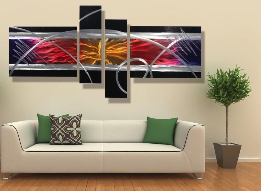 28+ [ Contemporary Wall Art Decor ] | Modern Painting Wood Wall Within Contemporary Metal Wall Art Sculpture (View 8 of 20)