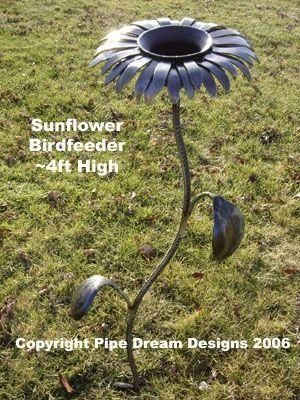 30 Best Flower Metal Art Images On Pinterest | Metal Flowers Throughout Metal Sunflower Yard Art (View 14 of 20)
