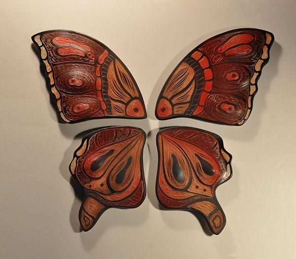 342 Best Natalie Blake Pottery Images On Pinterest | Handmade In Ceramic Butterfly Wall Art (Photo 4 of 20)