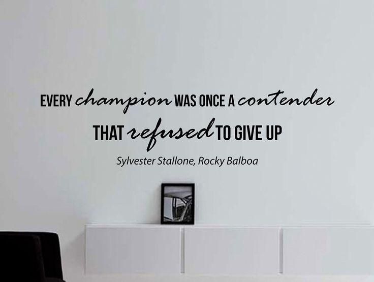 39 Best Rocky Images On Pinterest | Rocky Quotes, Rocky Balboa Throughout Rocky Balboa Wall Art (Photo 18 of 20)
