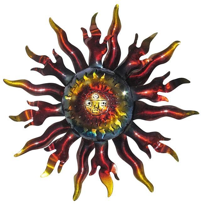 3D Metal Sun Wall Art – Aztec Sun God Within Mexican Metal Art (View 18 of 20)