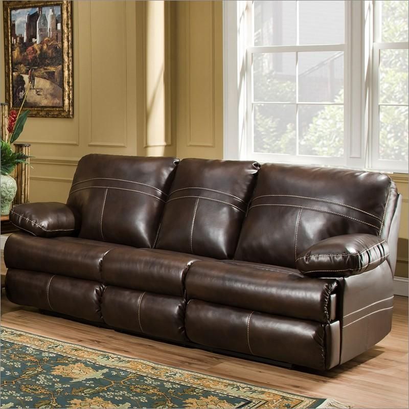 50981 Miracle Saddle Bonded Leather Sofasimmons Upholstery And In Simmons Leather Sofas (Photo 1 of 20)