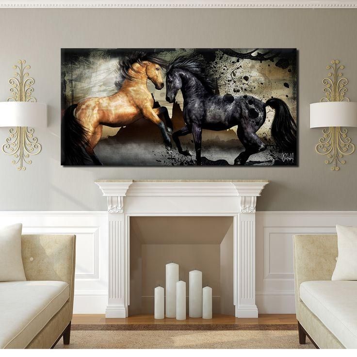 62 Best Art Images On Pinterest | Horses, Horse Art And Animals With Regard To Horizontal Canvas Wall Art (View 18 of 20)