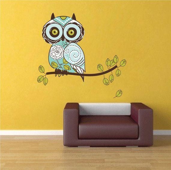 78 Best Animal Wall Decals Images On Pinterest | Animal Wall With Regard To Owl Wall Art Stickers (View 8 of 20)
