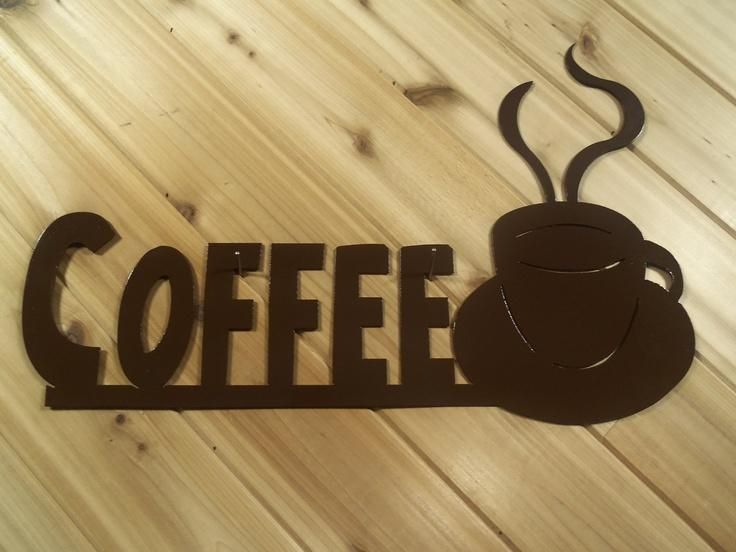 8 Best Coffee Wall Art Images On Pinterest | Coffee Wall Art With Regard To Metal Word Wall Art (Photo 8 of 20)