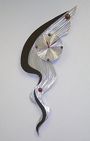 Abstract Clock,abstract Clocks,abstract Wall Clock,abstract Wall Pertaining To Abstract Wall Art With Clock (View 1 of 20)