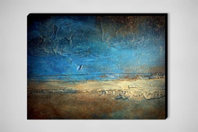 Abstract Wall Art. Teal Large Abstract Canvas Wall Art Picture Intended For Oversized Abstract Wall Art (Photo 11 of 20)