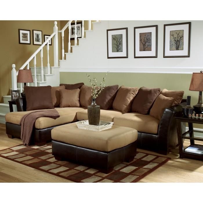 Ashley Sectional Sofa. Image Of Ashley Sectional Sofa Review Intended For Ashley Corduroy Sectional Sofas (Photo 12 of 20)