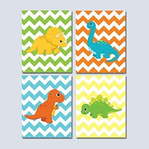 Featured Photo of Dinosaur Wall Art for Kids