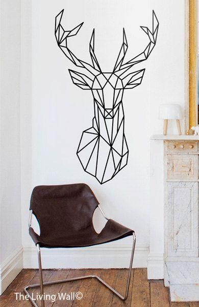 Best 20+ Deer Heads Ideas On Pinterest | Deer Head Silhouette Throughout Stag Wall Art (View 18 of 20)
