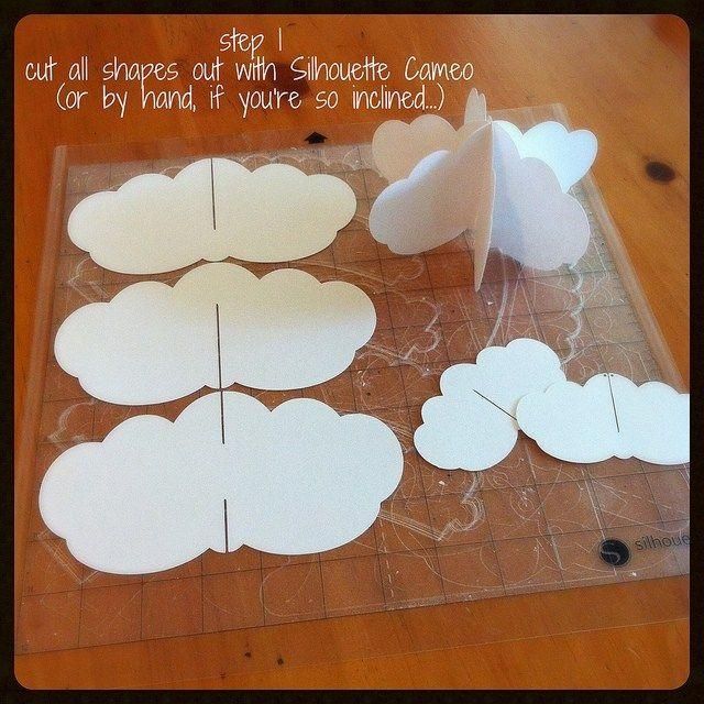 Best 20+ Paper Clouds Ideas On Pinterest | Cloud Decoration, Paper Intended For 3D Clouds Out Of Paper Wall Art (Photo 17 of 20)