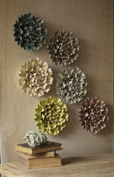 Best 25+ Ceramic Flowers Ideas On Pinterest | Clay Flowers, Clay Within Ceramic Flower Wall Art (View 11 of 20)