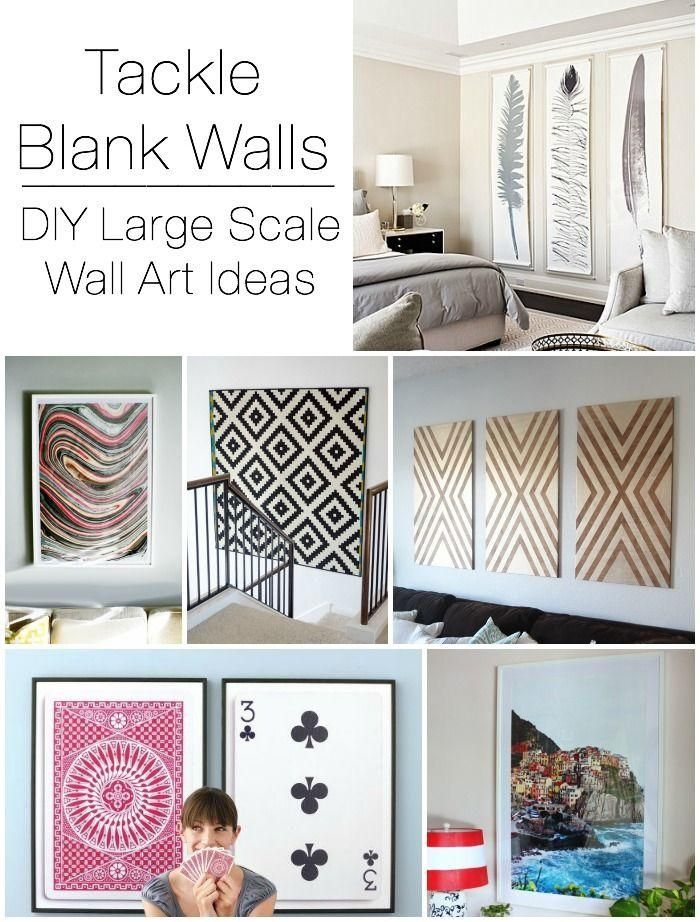 Best 25+ Decorating Large Walls Ideas On Pinterest | Hallway Wall Regarding Large Inexpensive Wall Art (Photo 17 of 20)