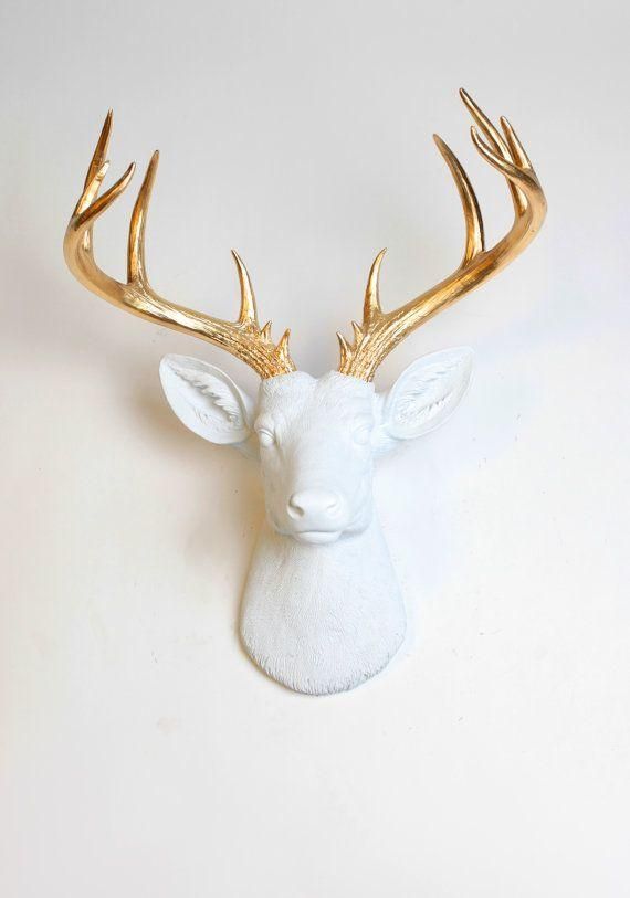 Best 25+ Deer Head Decor Ideas On Pinterest | Deer Heads, Deer Throughout Stag Head Wall Art (View 8 of 20)